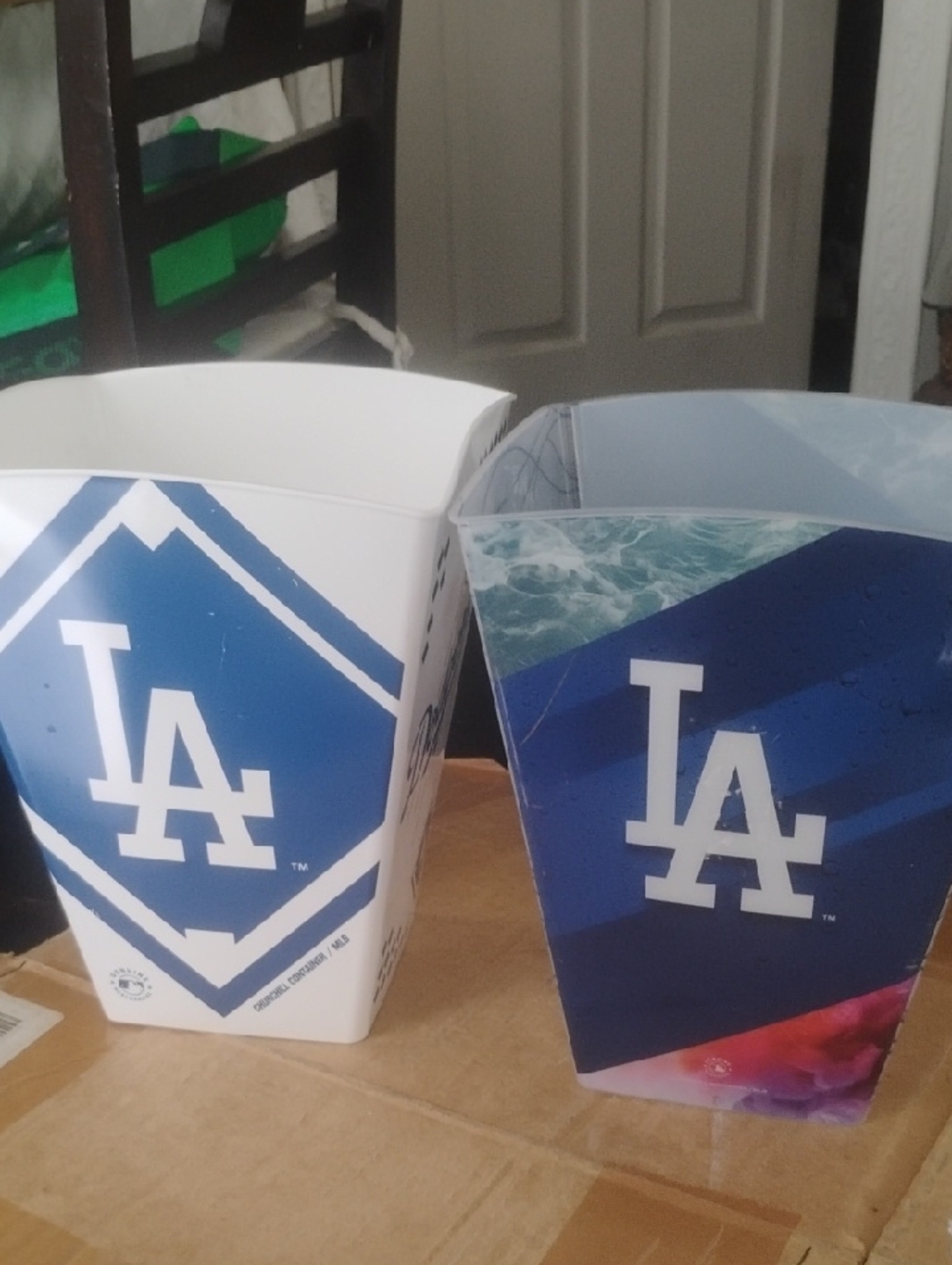 Dodgers Mini Trash Cans